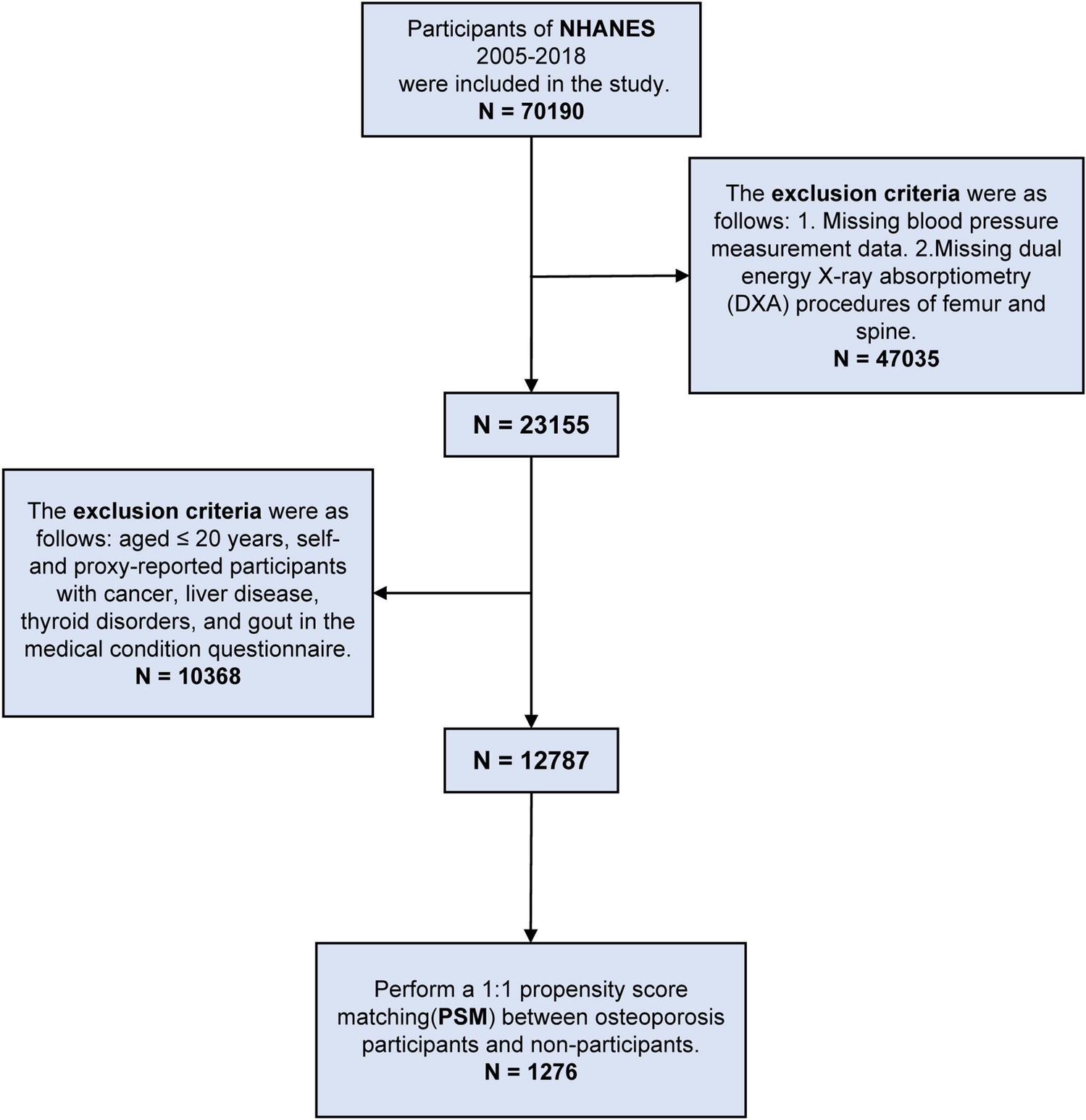 Changes in Blood Pressure is Associated with Bone Loss in US Adults: A Cross-Sectional Study from NHANES 2005–2018