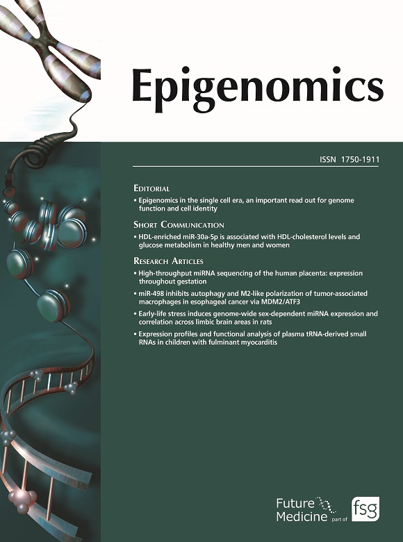 The epigenetics of frailty