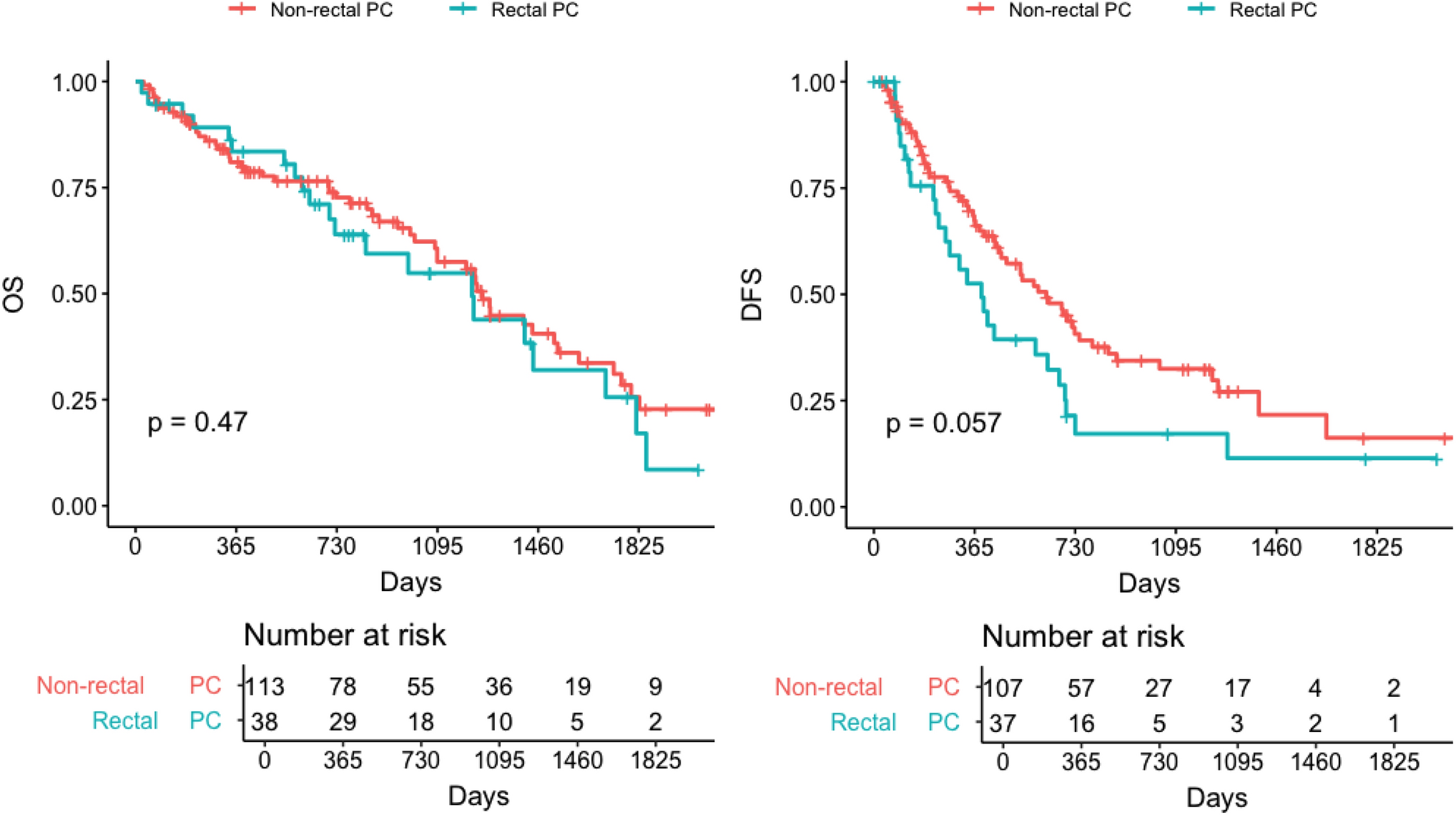 Colon and rectal peritoneal carcinomatosis: are we mixing apples with oranges? A propensity score-matched analysis