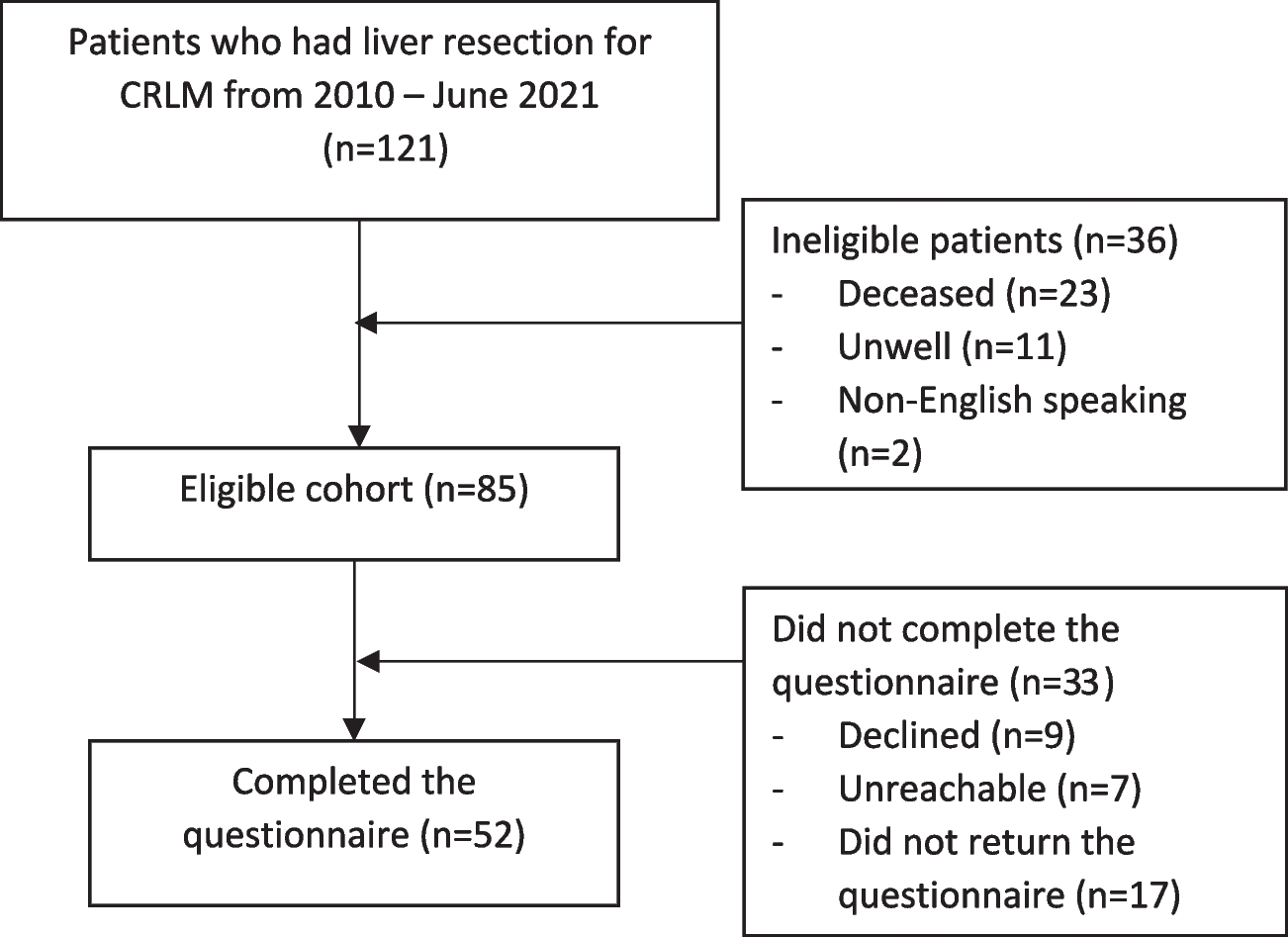 Information Provision for Patients Who Undergo Resection of Colorectal Liver Metastases