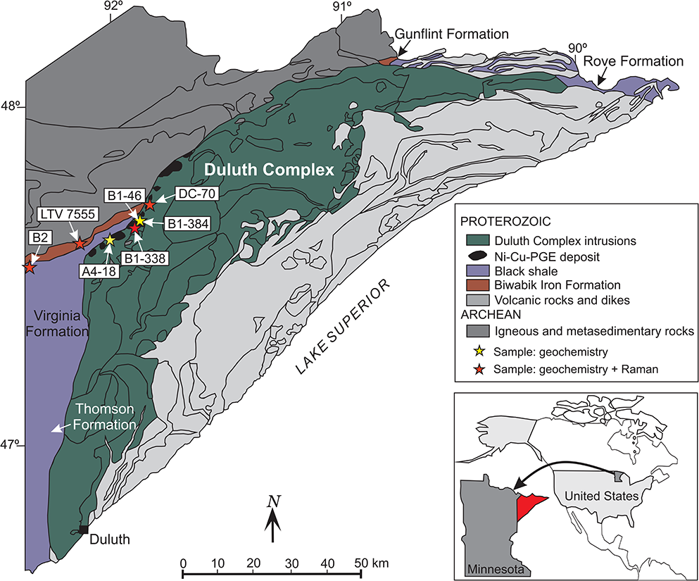 Sedimentary and metamorphic processes priming black shale for magmatic assimilation of sulfur: an example from the Virginia Formation, Minnesota, United States