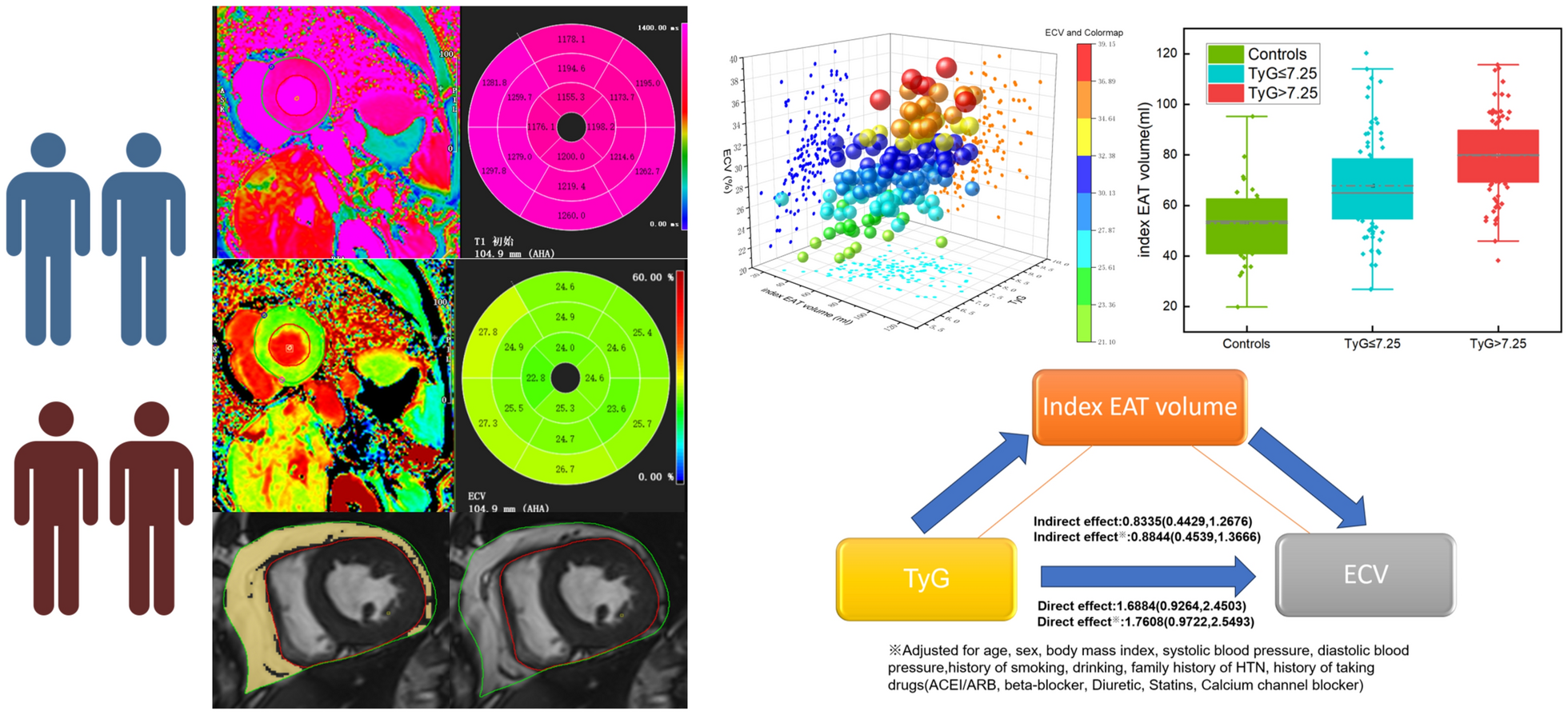 Insulin resistance aggravates myocardial fibrosis in non-diabetic hypertensive patients by altering the function of epicardial adipose tissue: a cardiac magnetic resonance study