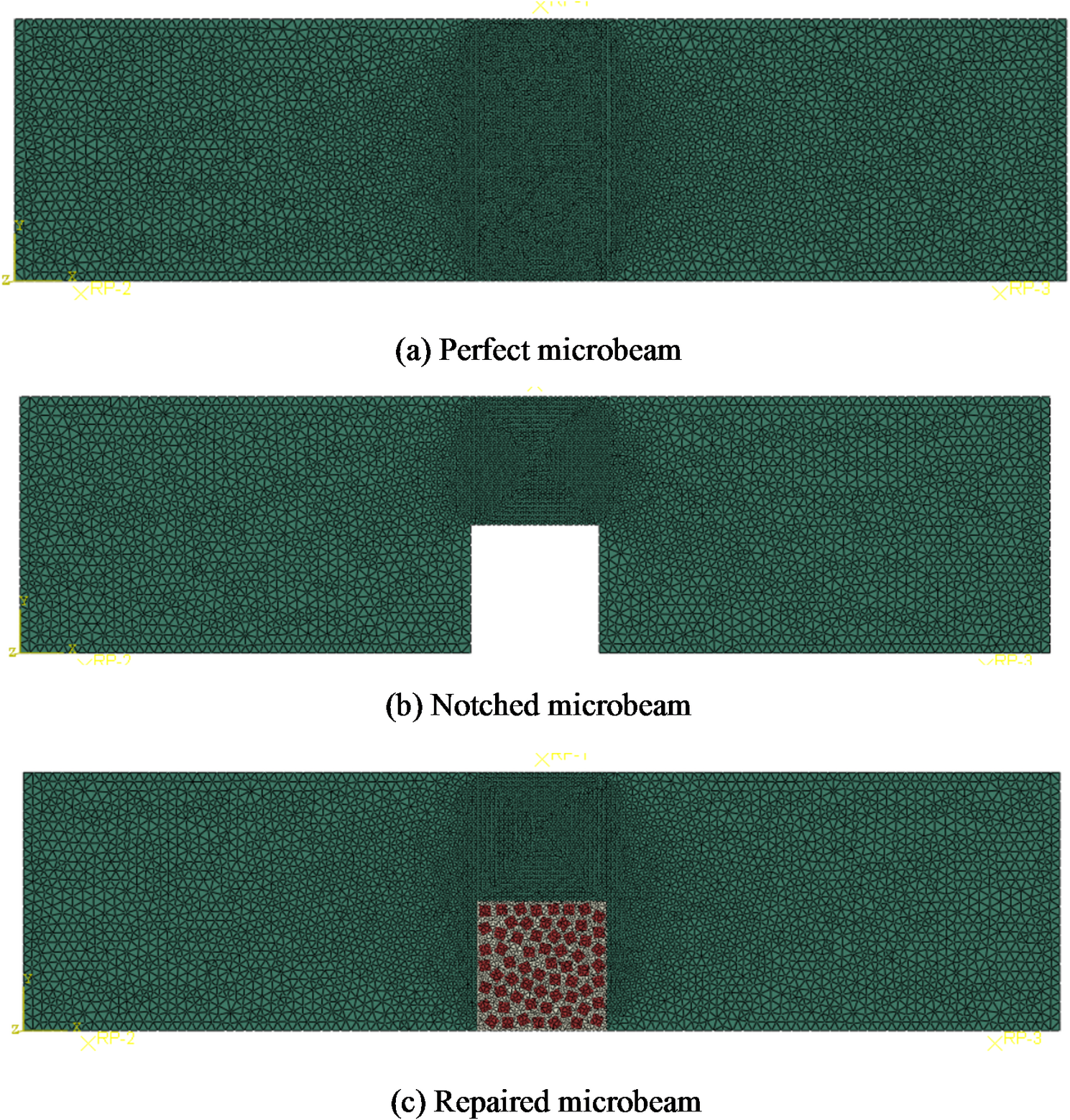 Effect evaluation of repairing cement-mortar microbeams by microbial induced carbonate precipitation