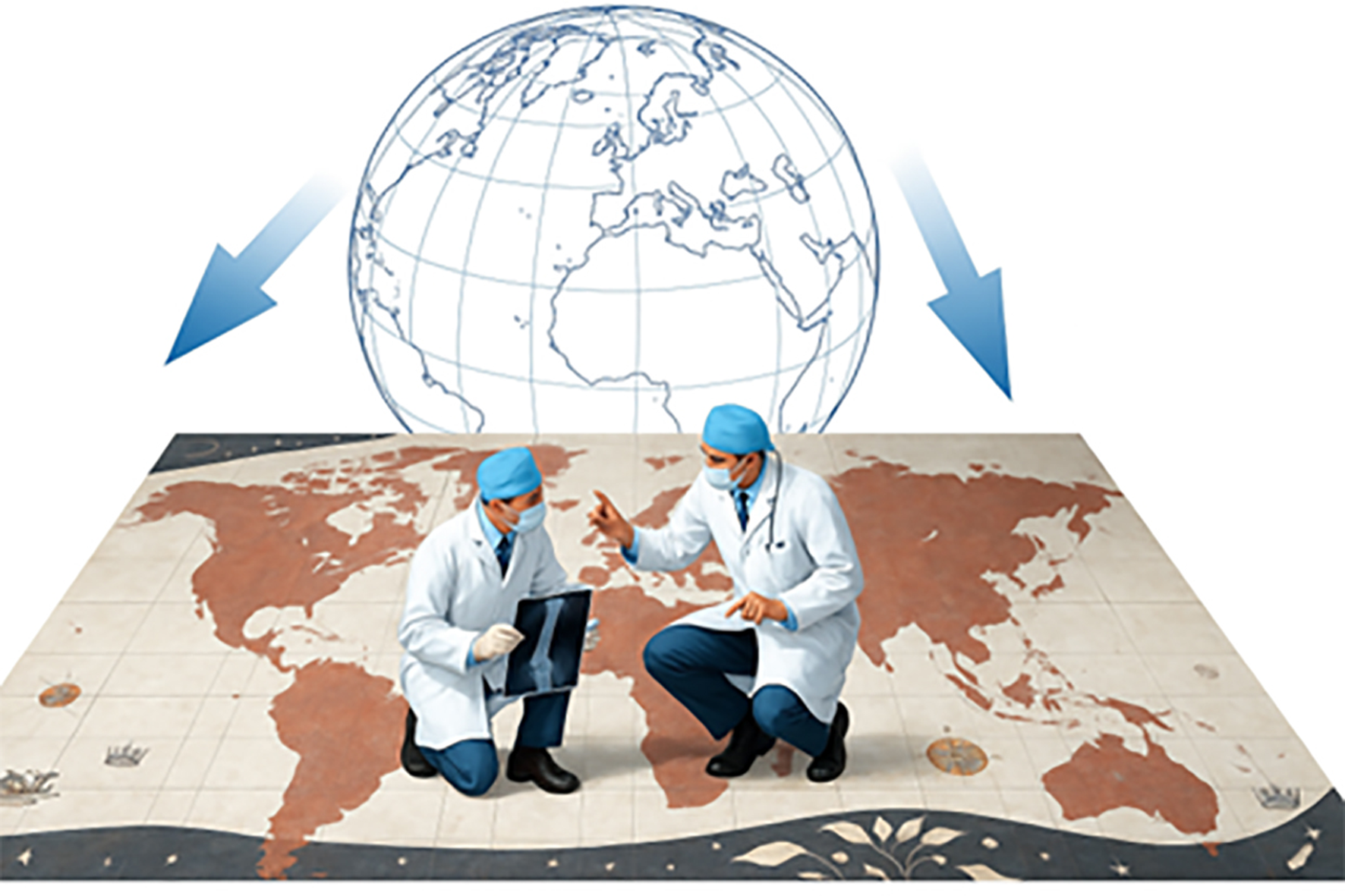 The Orthopaedic World Maps (OWMs): defining the shape of geographic equivalence of each orthopaedic challenge