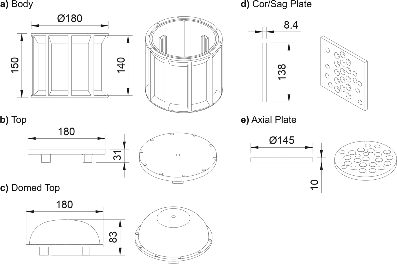 Open-source, customizable phantom for low-field magnetic resonance imaging