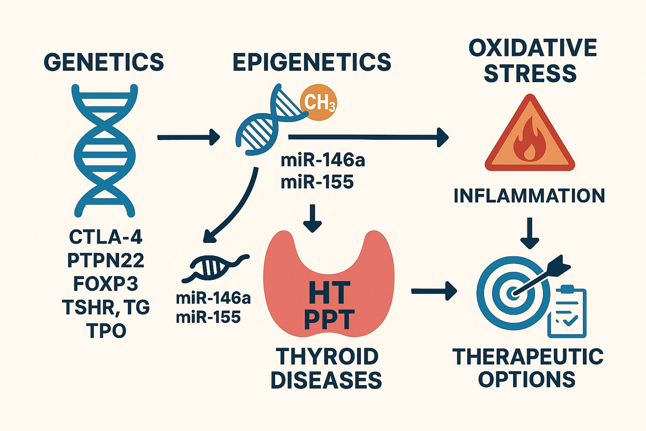Pregnancy-associated thyroid disorders: the role of genetic, epigenetic, and oxidative stress factors