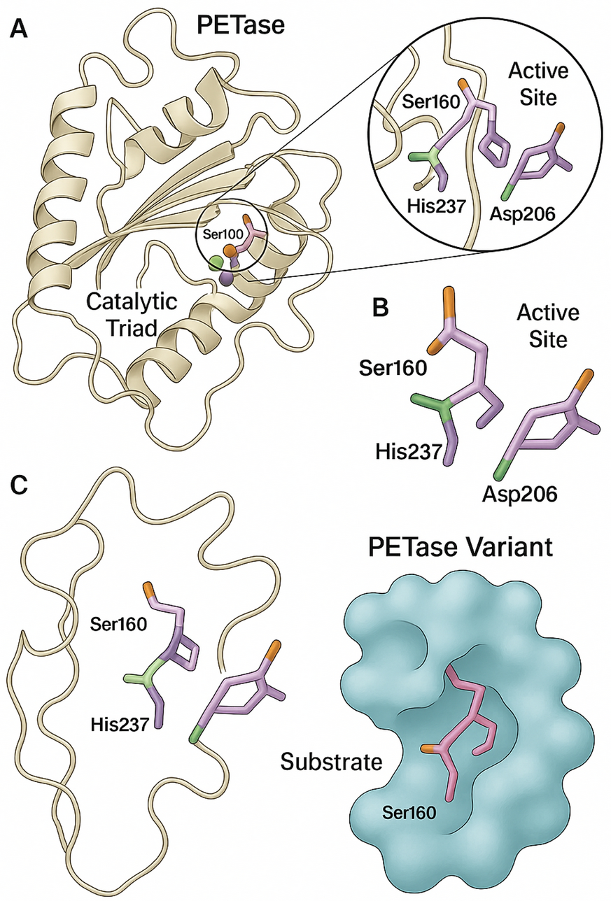A mini-review on the role of PETase in polyethylene terephthalate degradation