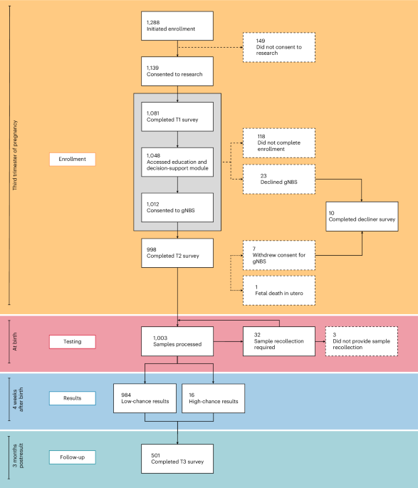 Feasibility, acceptability and clinical outcomes of the BabyScreen+ genomic newborn screening study