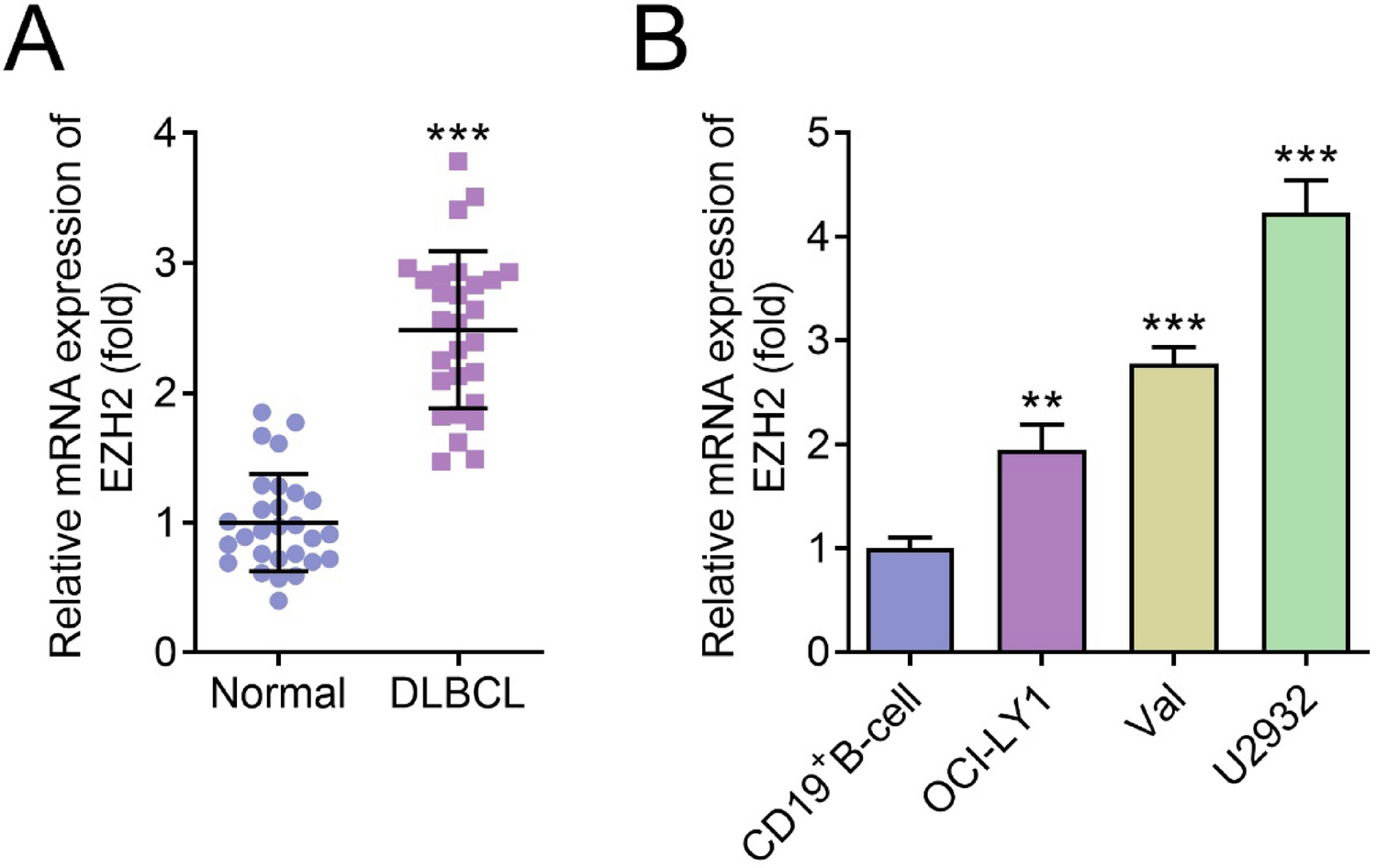 EZH2 suppresses the chemosensitivity of diffuse large B cell lymphoma via regulating TP53INP1