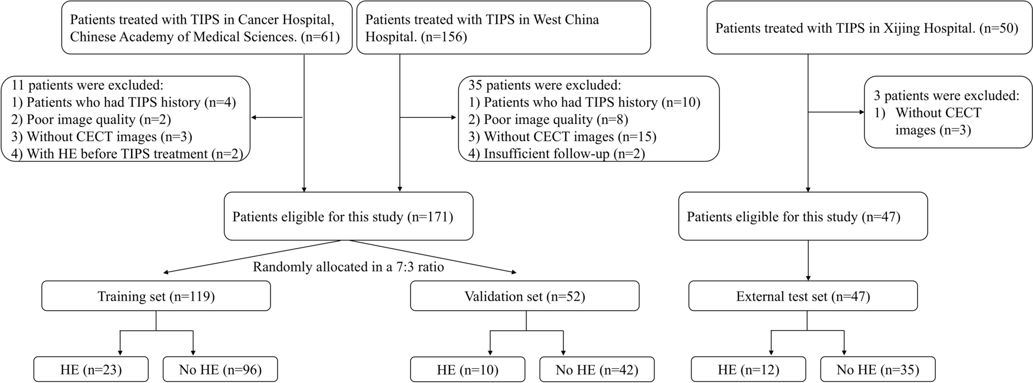 Enhancing post-TIPS hepatic encephalopathy risk stratification: a hybrid TabPFN model leveraging radiomics, deep transfer learning features, and MELD score