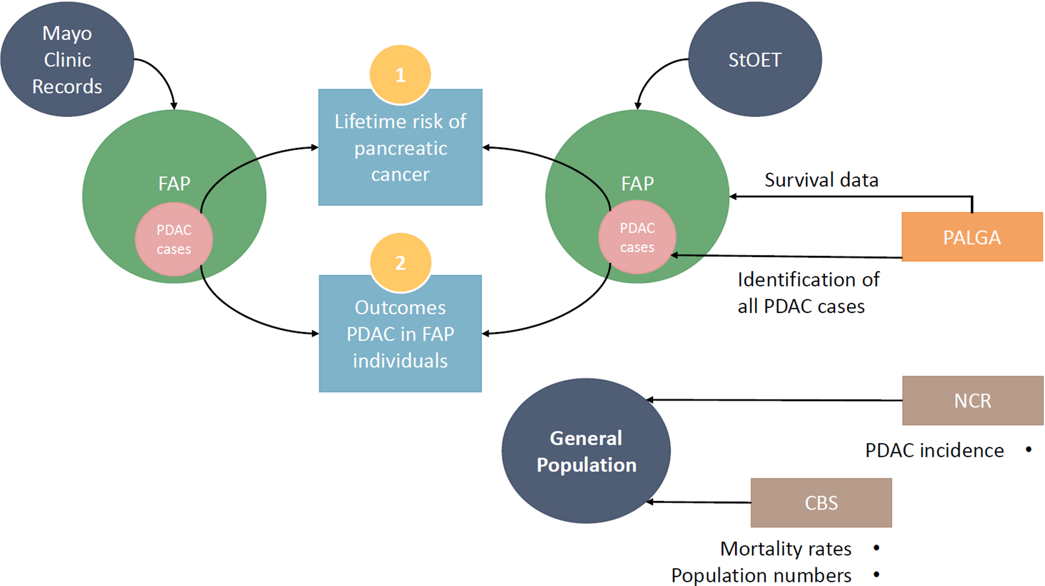 Pancreatic cancer surveillance not recommended for familial adenomatous polyposis: a fine and gray risk analysis