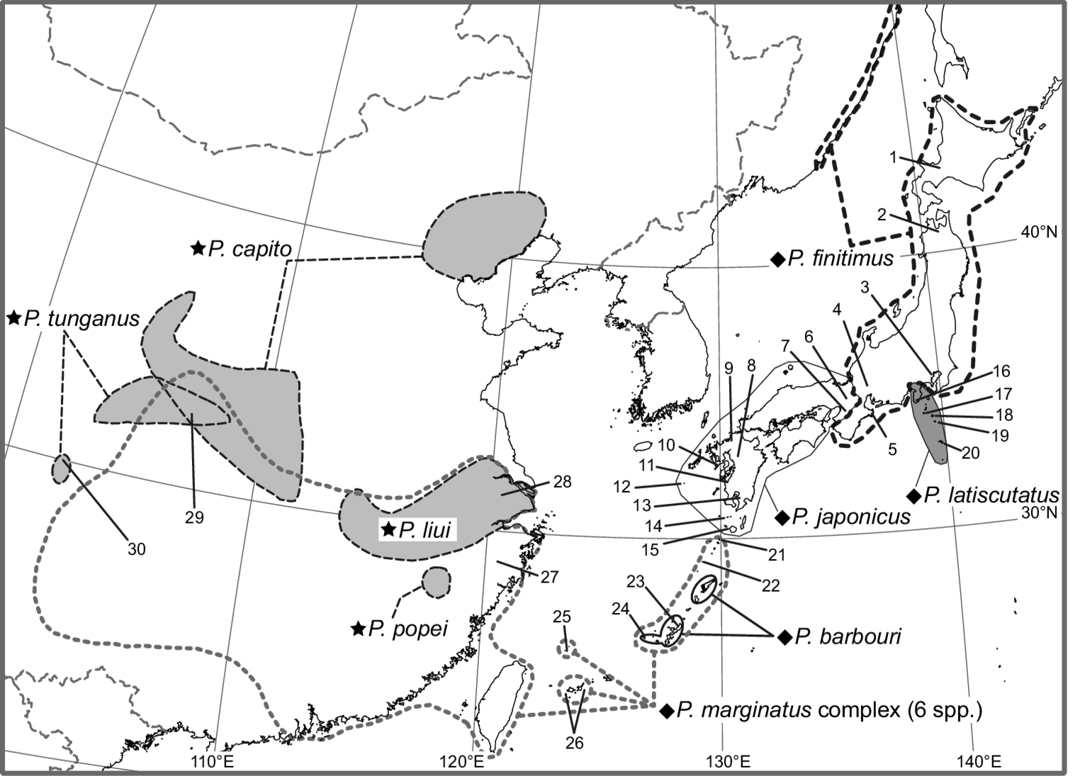 A mitogenomic phylogenetic analysis of the Japanese  species (Scincidae, Squamata) clarifies a mito-nuclear discordance caused by a past long distance dispersal