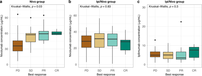 Exposure-response relationship of nivolumab and ipilimumab in patients with metastatic renal cell carcinoma from the randomised phase 2 BIONIKK study