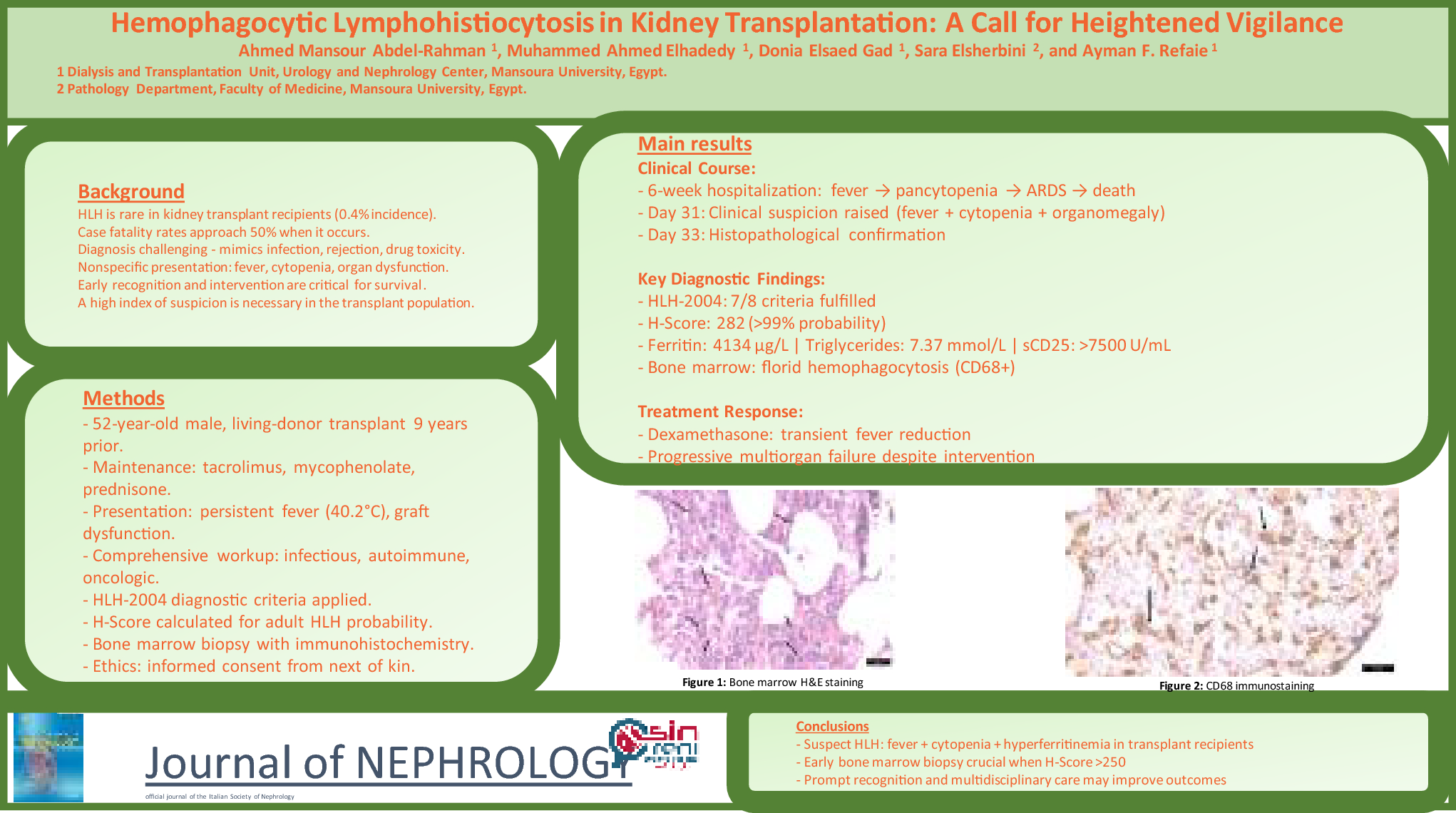 Hemophagocytic lymphohistiocytosis in kidney transplantation: a call for heightened vigilance