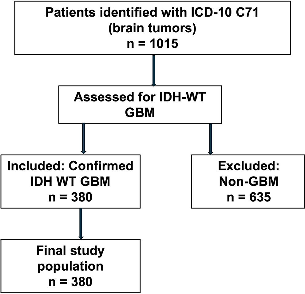 Glioblastoma survival in rural America: a 10-year experience from a quaternary care center