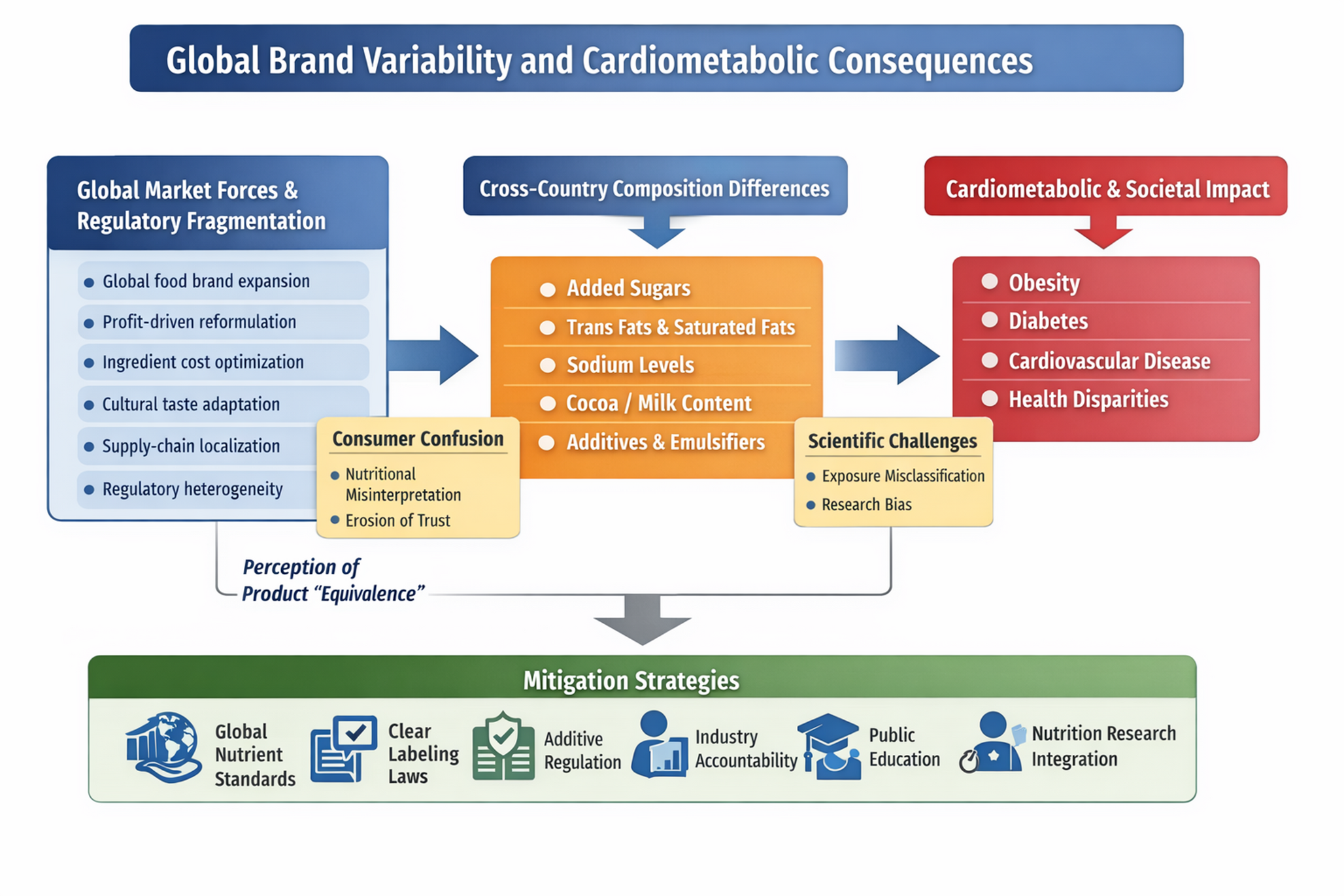 Same Brand, Different Risk: Global Processed Foods and Cardiometabolic Health