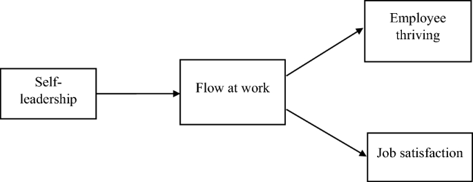 Self-leadership, Employee Thriving, and Job Satisfaction: The Role of Flow at Work