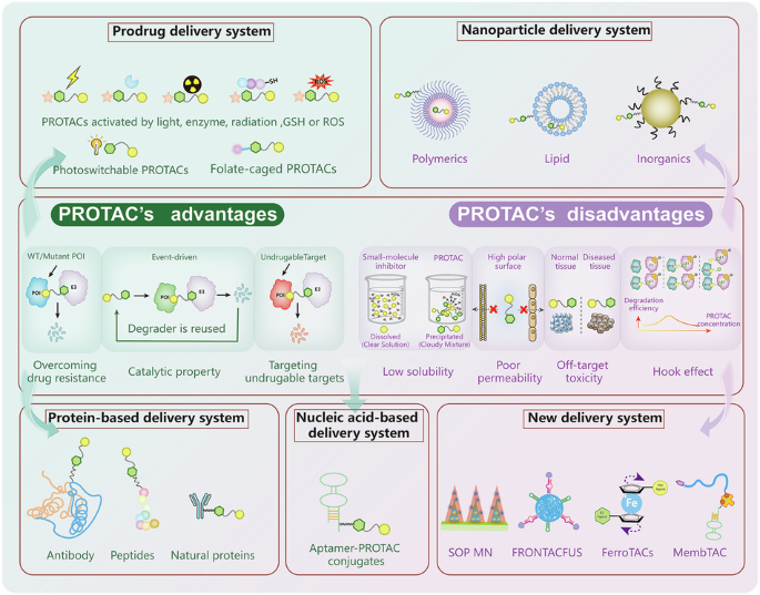 Advancing PROTAC therapeutics through chemistry-guided design of smart delivery systems