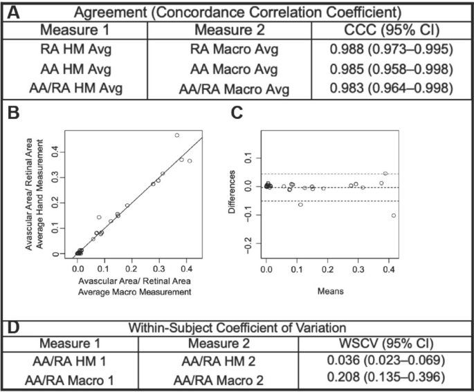 Semi-automated quantification of total and avascular retinal area in the rat model of oxygen-induced retinopathy