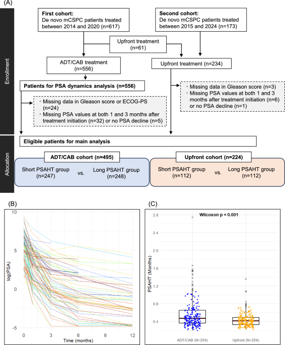 Clinical value of prostate-specific antigen halving time as a predictor of response to first-line systemic treatment for synchronous metastatic castration-sensitive prostate cancer