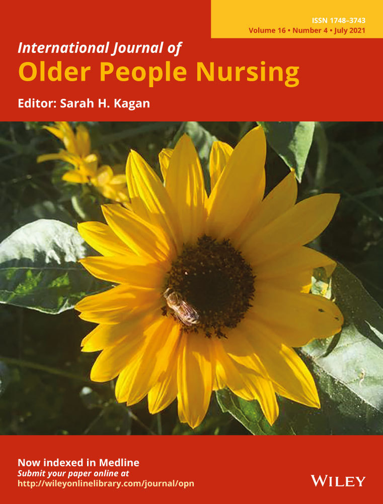 An observational study of hand‐to‐face contact via videotaping of Korean older people in daily life settings