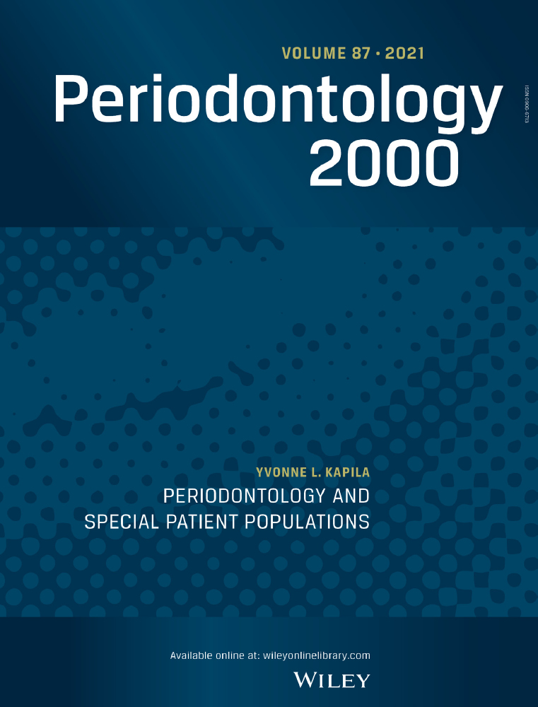 Association between metabolic syndrome and periodontitis: The role of lipids, inflammatory cytokines, altered host response, and the microbiome