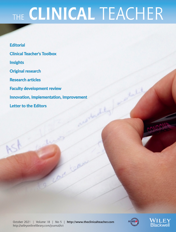 Enhancing the inpatient ward learning environment: A practical guide