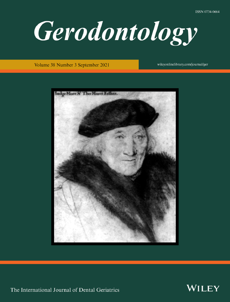 Oral hypofunction and its relation to frailty and sarcopenia in community‐dwelling older people