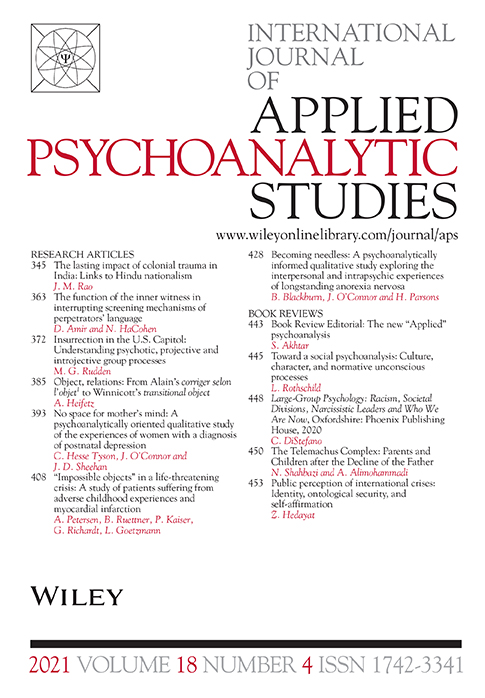 The space to heal heroin addiction: The psychoanalytic case for harm reduction