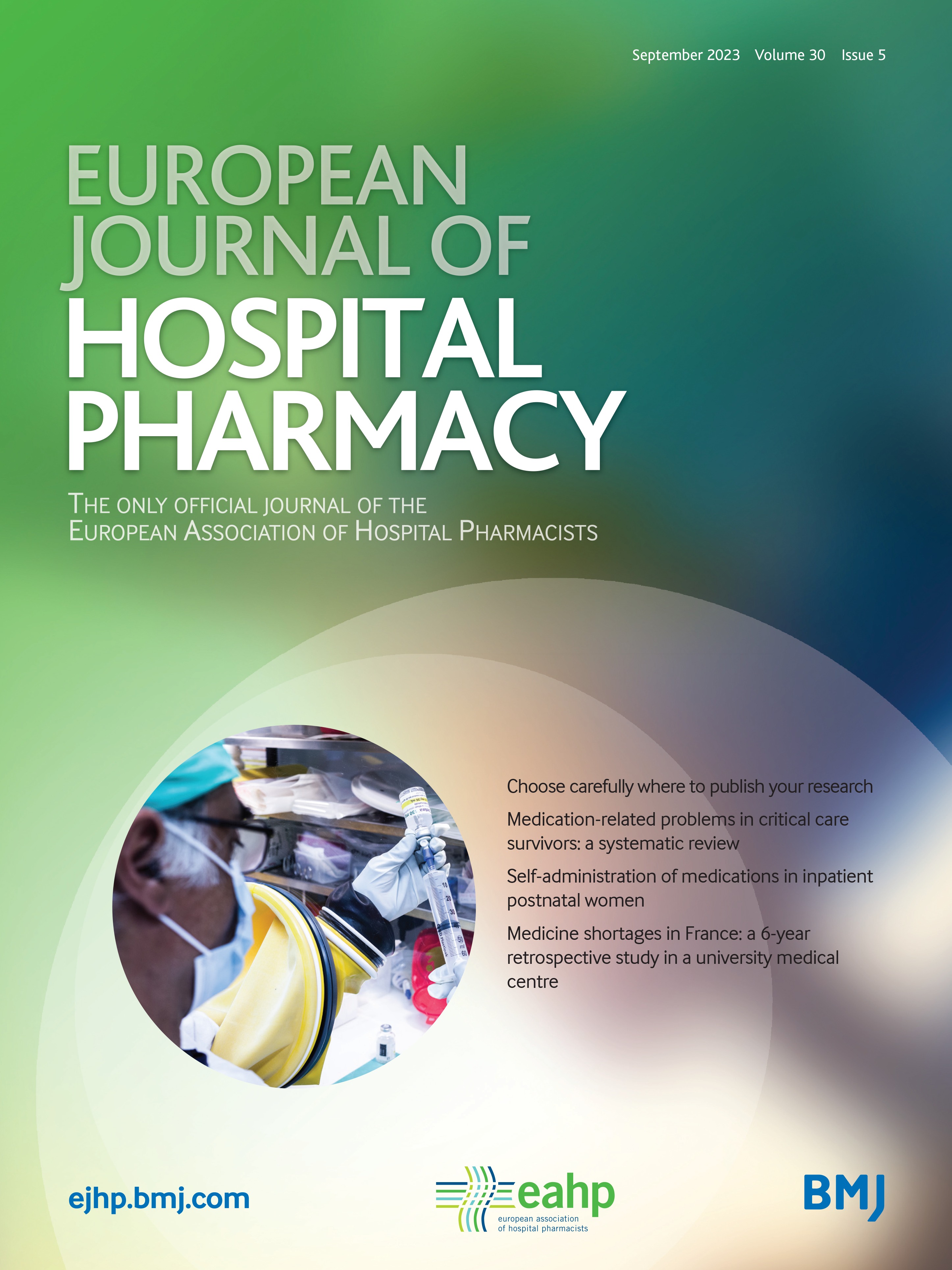 Medicine shortages in France: a 6-year retrospective study in a university medical centre