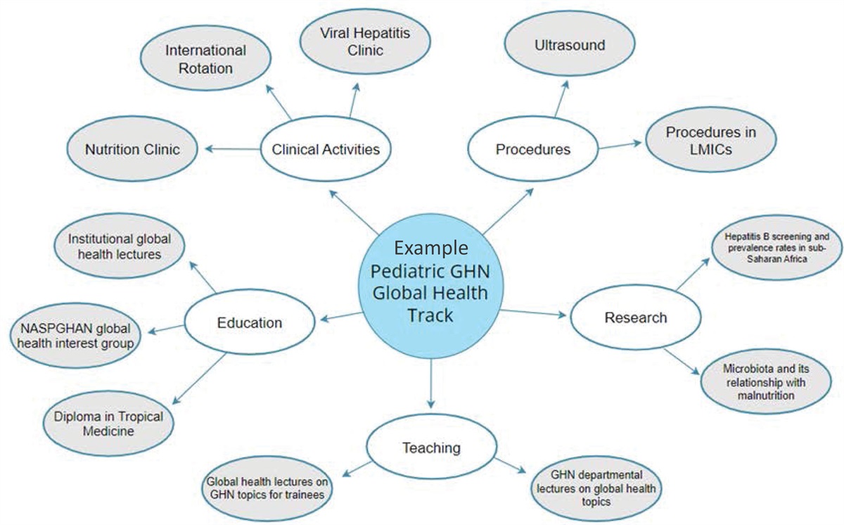 Integrating Global Health Education and Research in Pediatric Gastroenterology, Hepatology, and Nutrition Fellowship Training