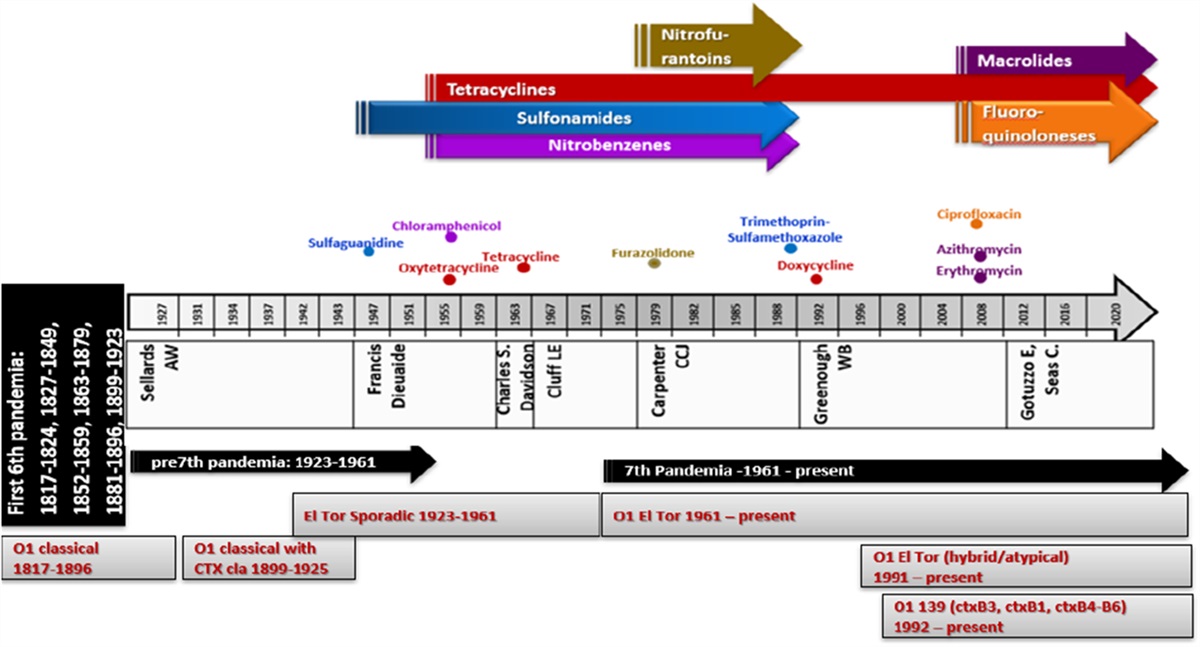 Pharmacological Management of Cholera: A Century of Expert Opinions in Cecil Textbook of Medicine