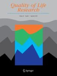 30th Annual Conference of the International Society for Quality of Life Research