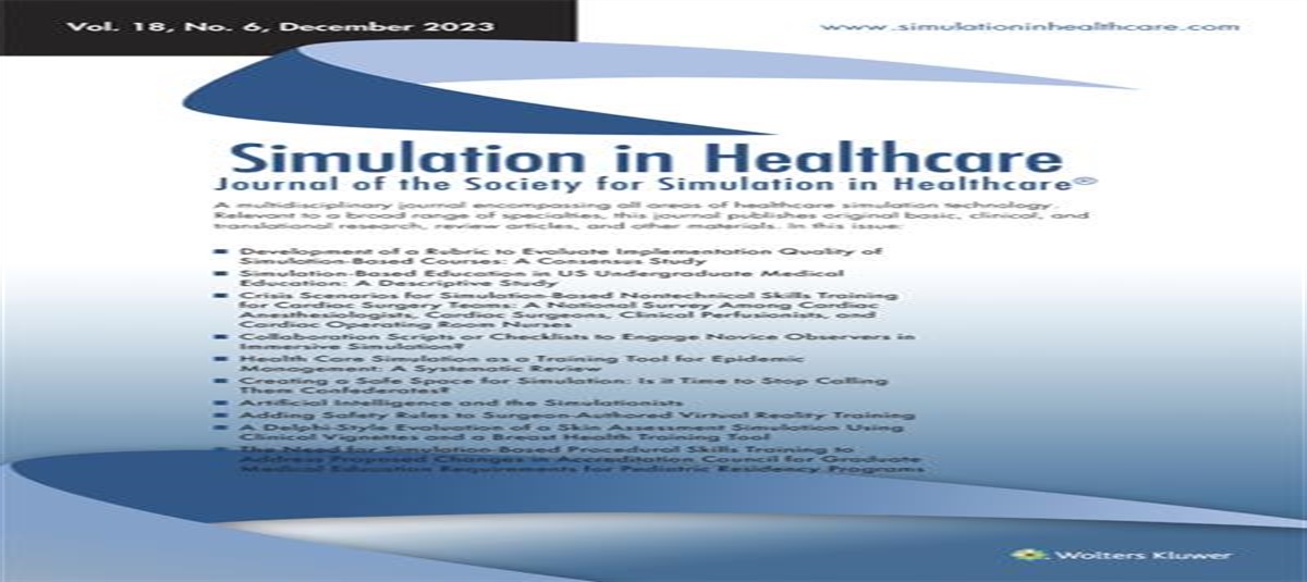 The Need for Simulation-Based Procedural Skills Training to Address Proposed Changes in Accreditation Council for Graduate Medical Education Requirements for Pediatric Residency Programs